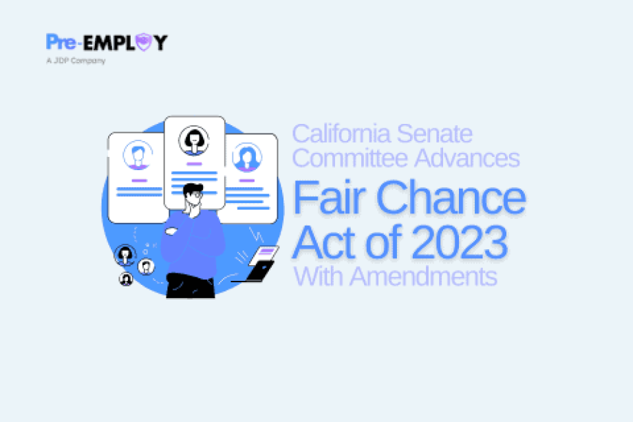 California Senate Committee Advances Fair Chance Act of 2023 With Amendments