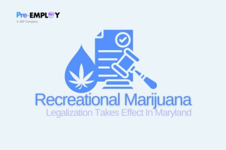 Marijuana Use - The Legalization of Recreational Marijuana Takes Effect In Maryland