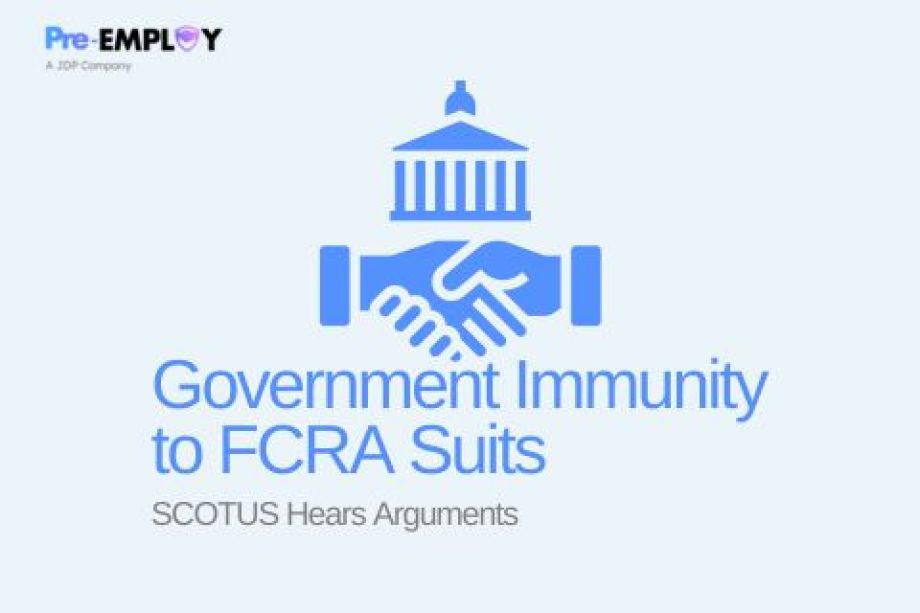 SCOTUS Hears Arguments On Government Immunity to FCRA Suits