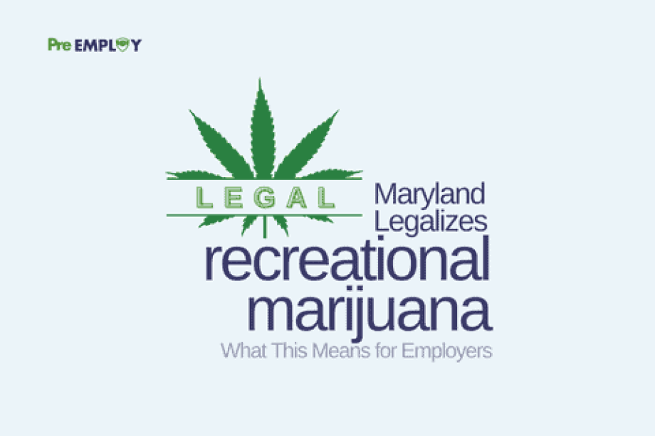 Maryland Voters Pass Constitutional Amendment Legalizing Marijuana What Does This Mean for Employers