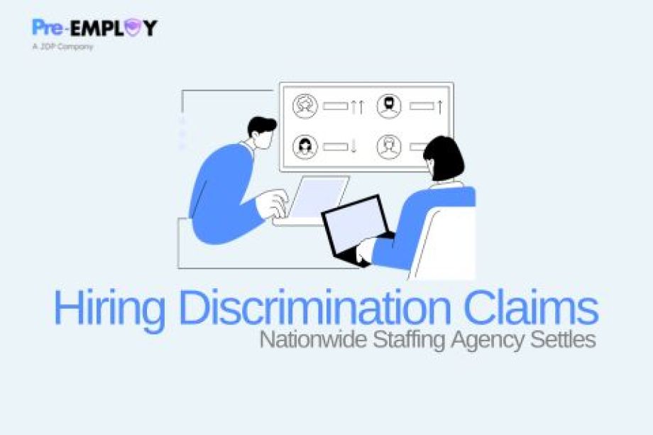 Nationwide Staffing Agency Settles Hiring Discrimination Claims