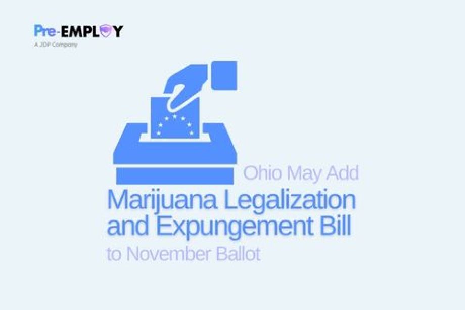Ohio May Add Marijuana Legalization and Expungement Bill to November Ballot