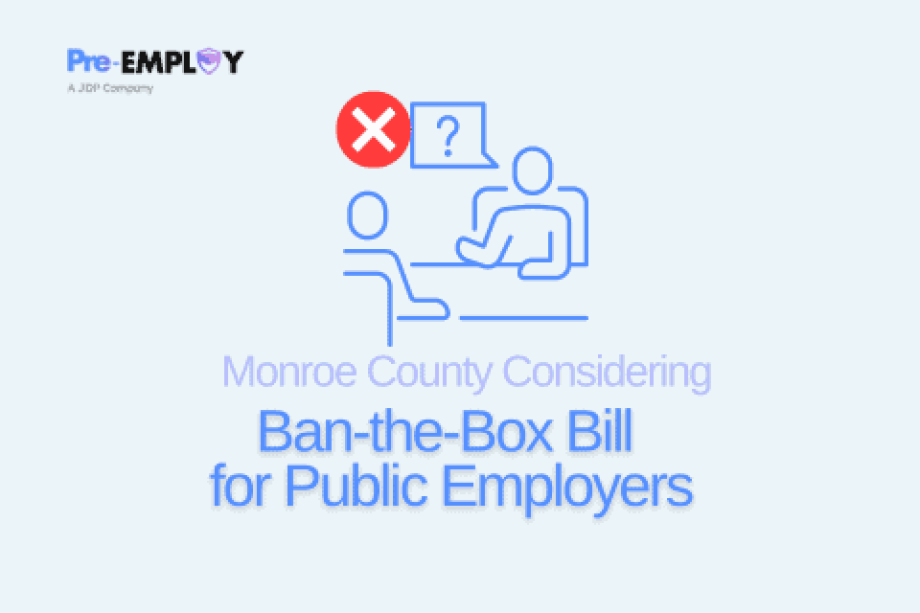 Monroe County Considering Ban-the-Box Bill for Public Employers